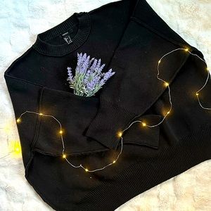 Forever 21 Oversized Black Sweater